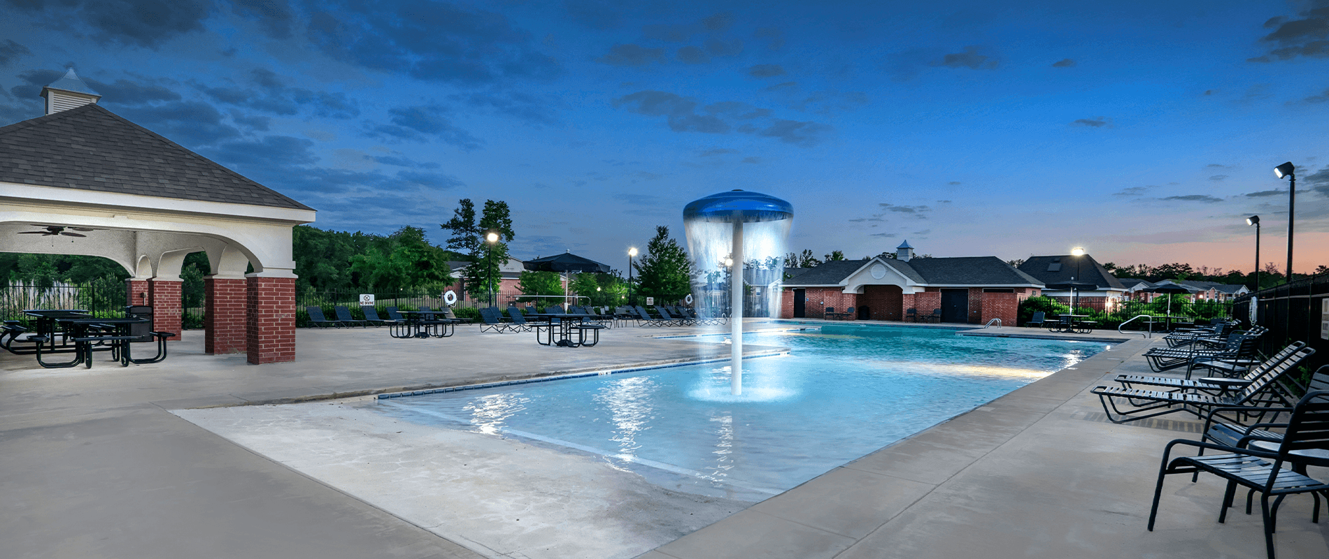 our apartments offer a swimming pool